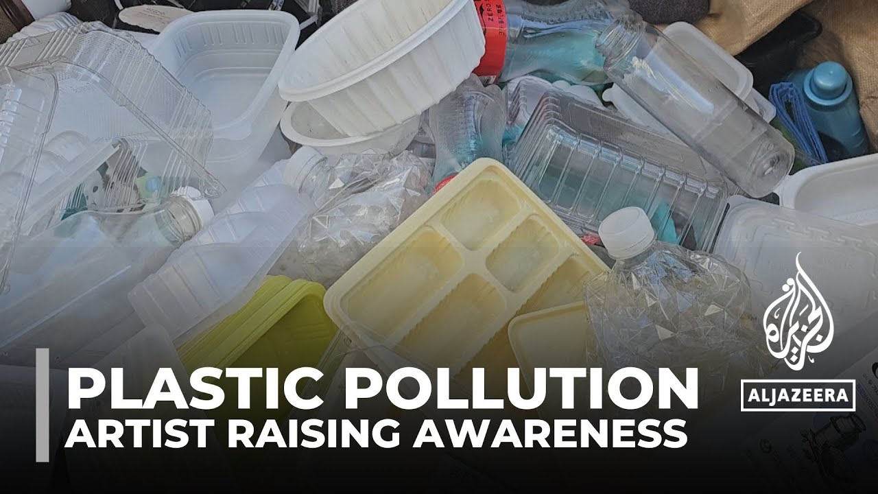 Global treaty on plastics South Korea artist raising awareness The