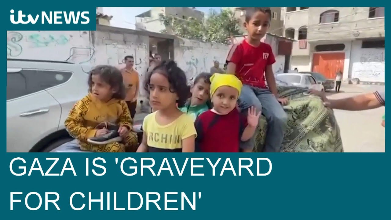 Gaza is becoming 'graveyard for children', says UN chief as Israel ...