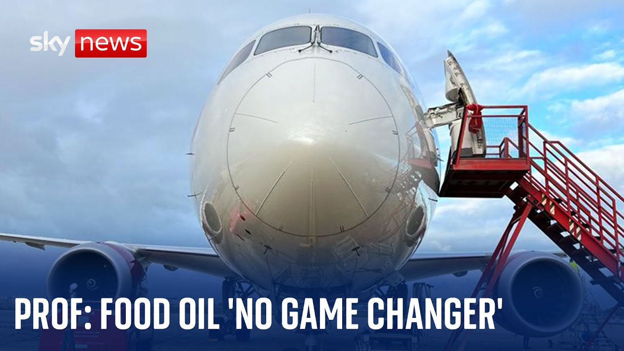 Aviation Cooking oil not a 'game changer' to climate crisis, says