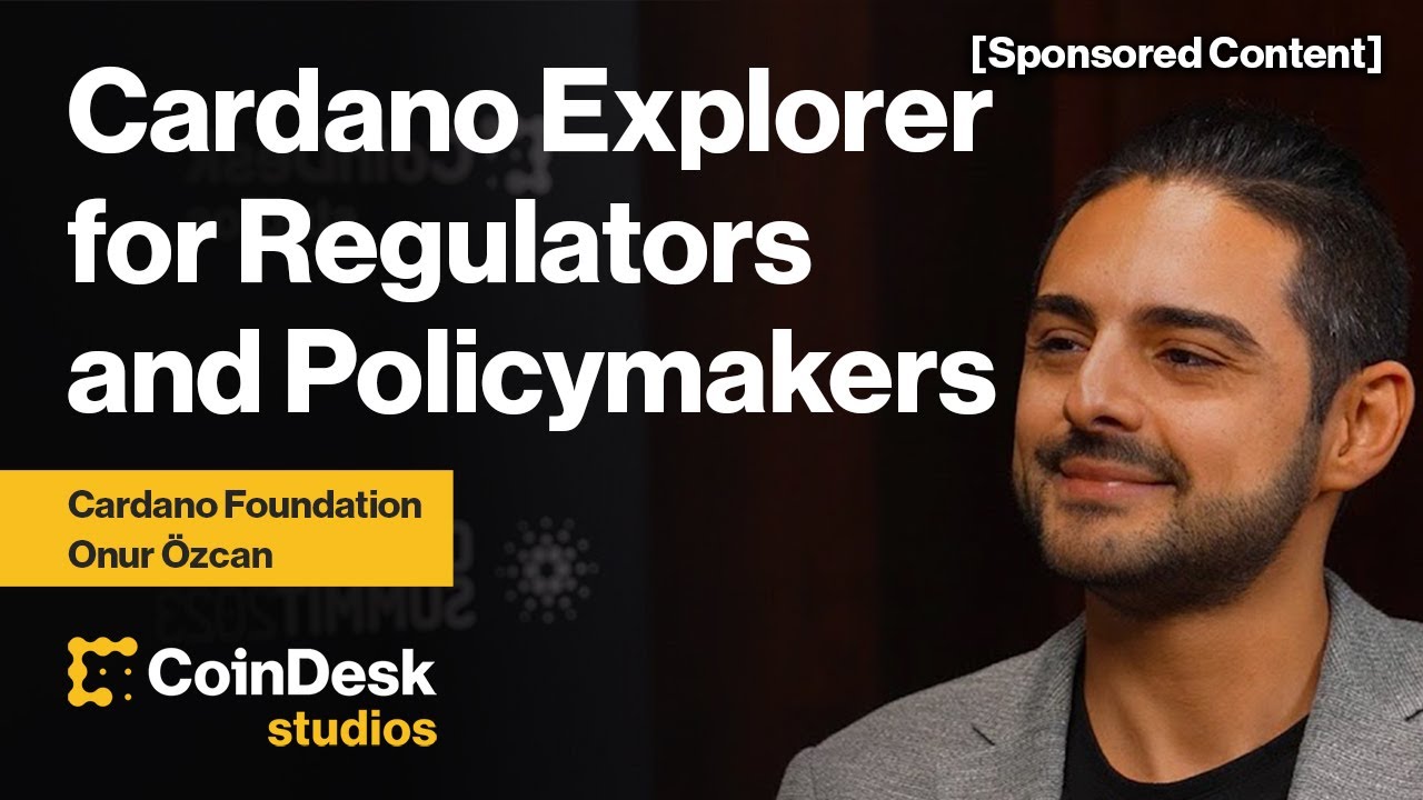 Onur Özcan on Cardano Explorer for regulators and policymakers The