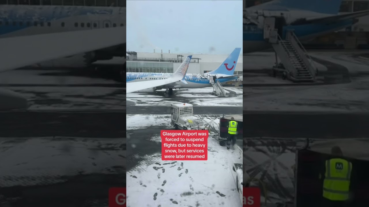 Flights at Glasgow Airport have - Jfb0TGE09L8 1 