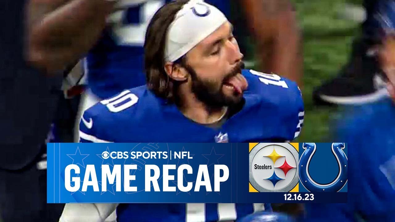 Colts Take WILD CARD SPOT With Big Win Over Steelers I Game Recap I CBS