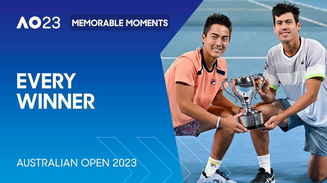 All Winners from Australian Open 2023 The Global Herald