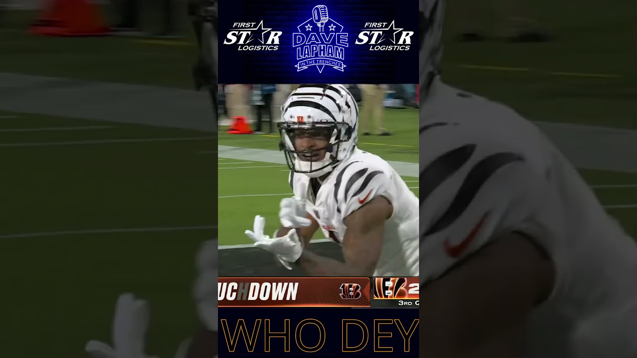 Jamar Chase Balls Out on MNF Scoring This Huge 76 Yard Touchdown The