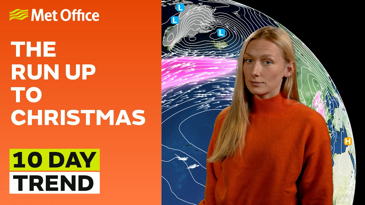 10 Day Trend 13/12/2023– Much drier in the east – Met Office weather ...
