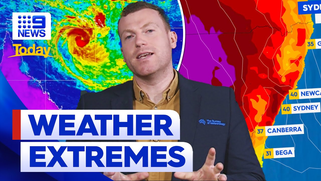 Cyclone Jasper nears Queensland; Sydney’s hottest day in four years 9