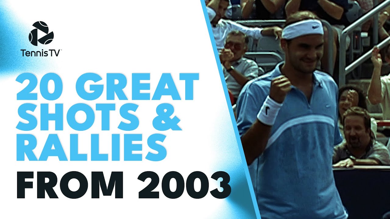 20 BRILLIANT ATP Tennis Shots From The Year 2003! The Global Herald