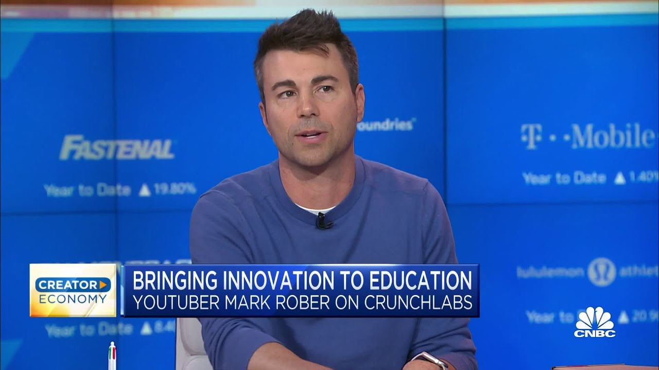 CrunchLabs founder Mark Rober on the creator economy, success of his