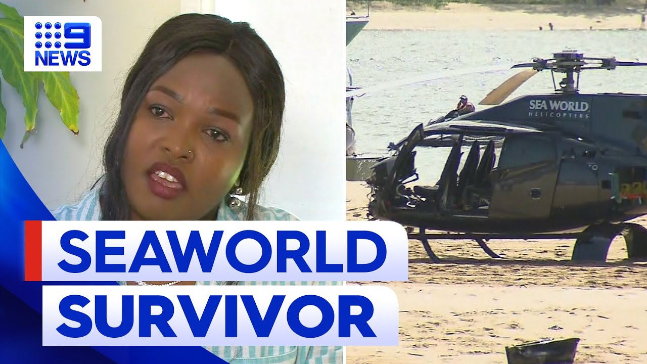 SeaWorld helicopter crash survivors reflect on tragedy 9 News