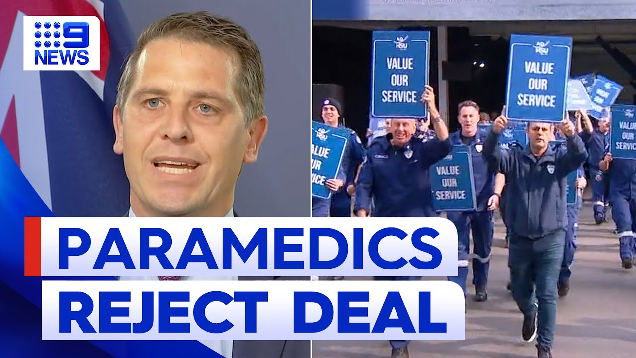 Warnings of triple zero meltdown if paramedic deal fails 9 News