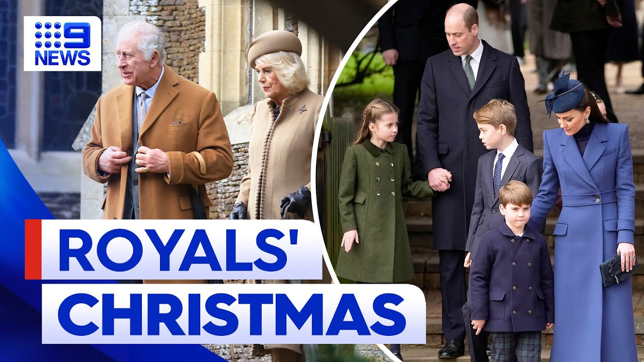 Royal Family Attends Annual Christmas Day Church Service 9 News