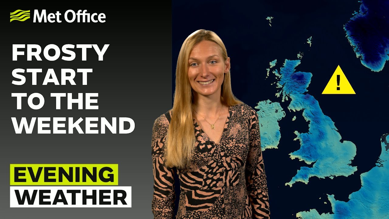 01 12 23 A Cold Night To Come Evening Weather Forecast UK Met 