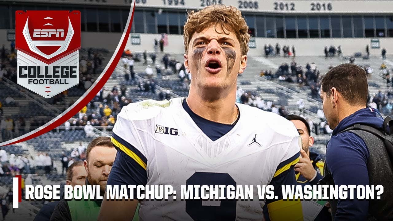 Michigan vs. Washington Potential Rose Bowl matchup? Countdown to