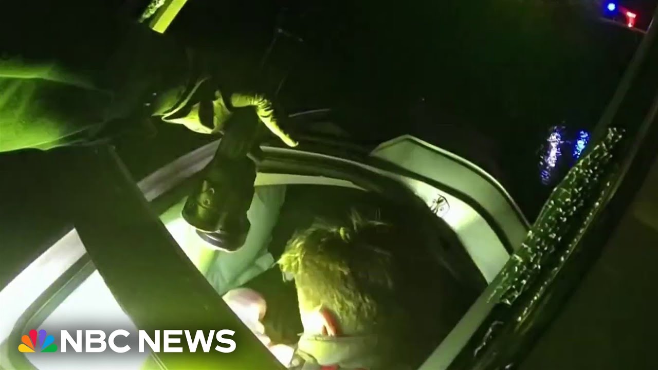 Video shows Florida responders rescue women and baby from sinking car ...