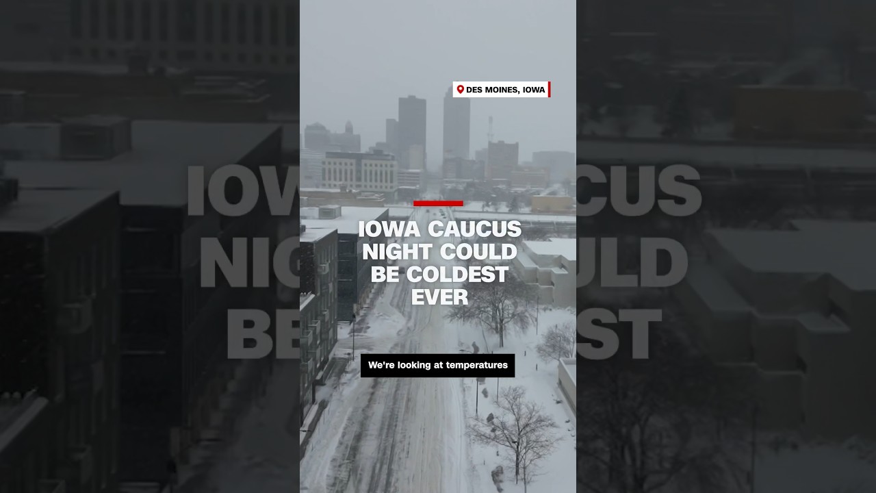 Iowa caucus night could be coldest ever The Global Herald