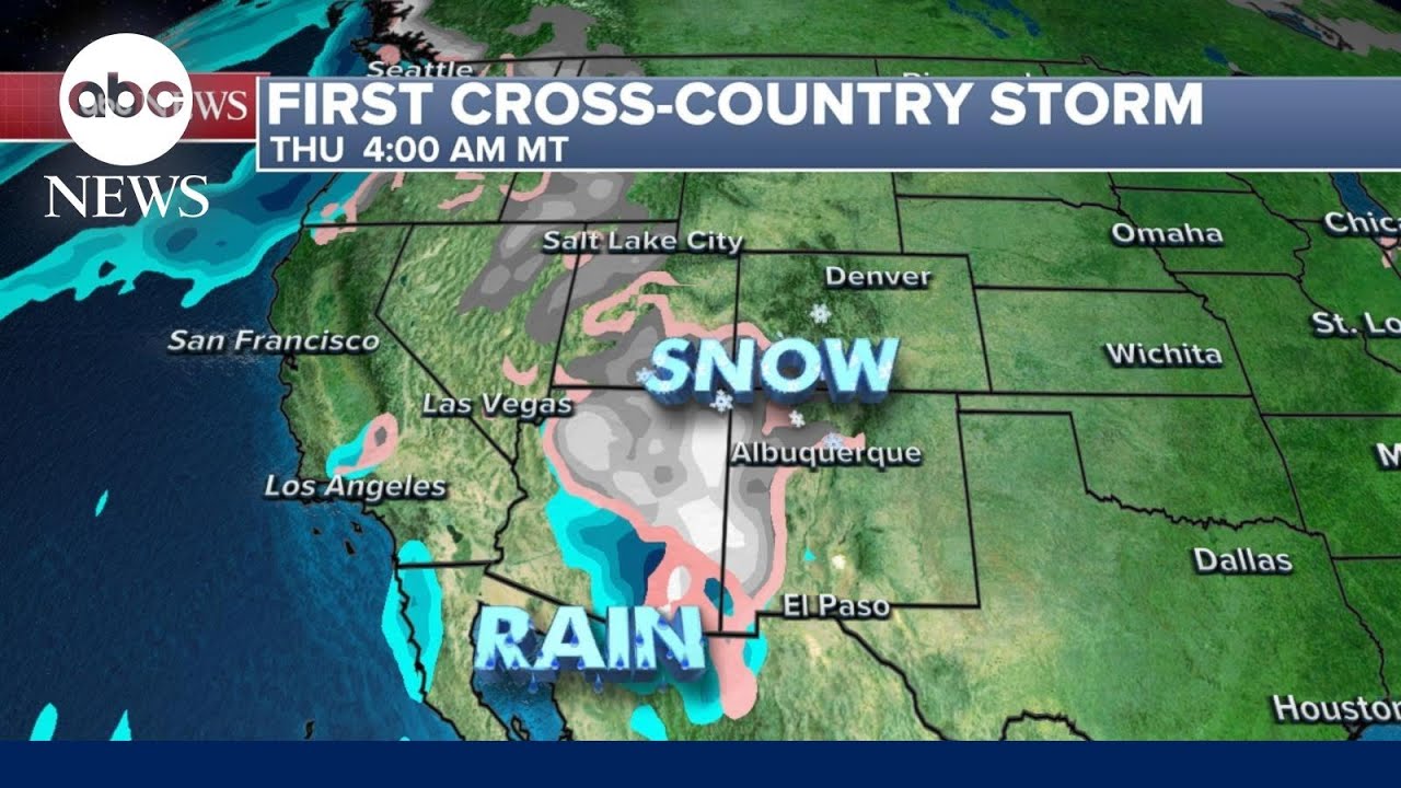 2 major storms set to sweep across the US - The Global Herald