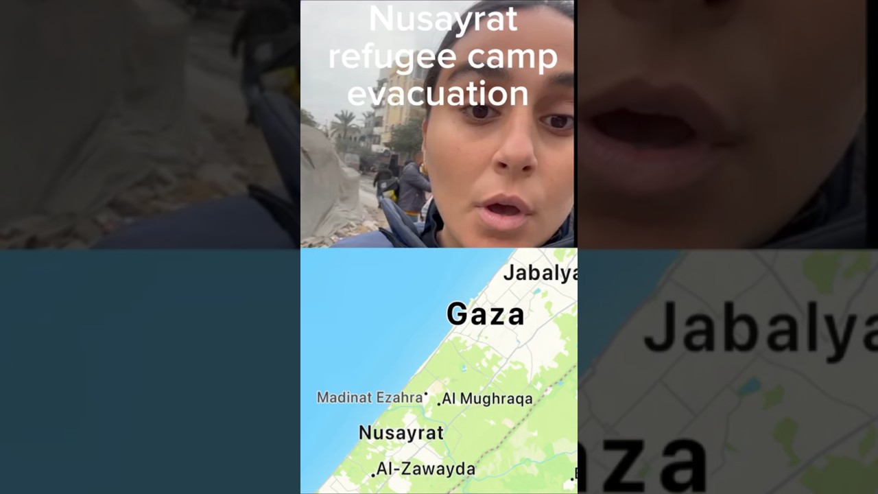 Nuseyrat refugee camp evacuation The Global Herald