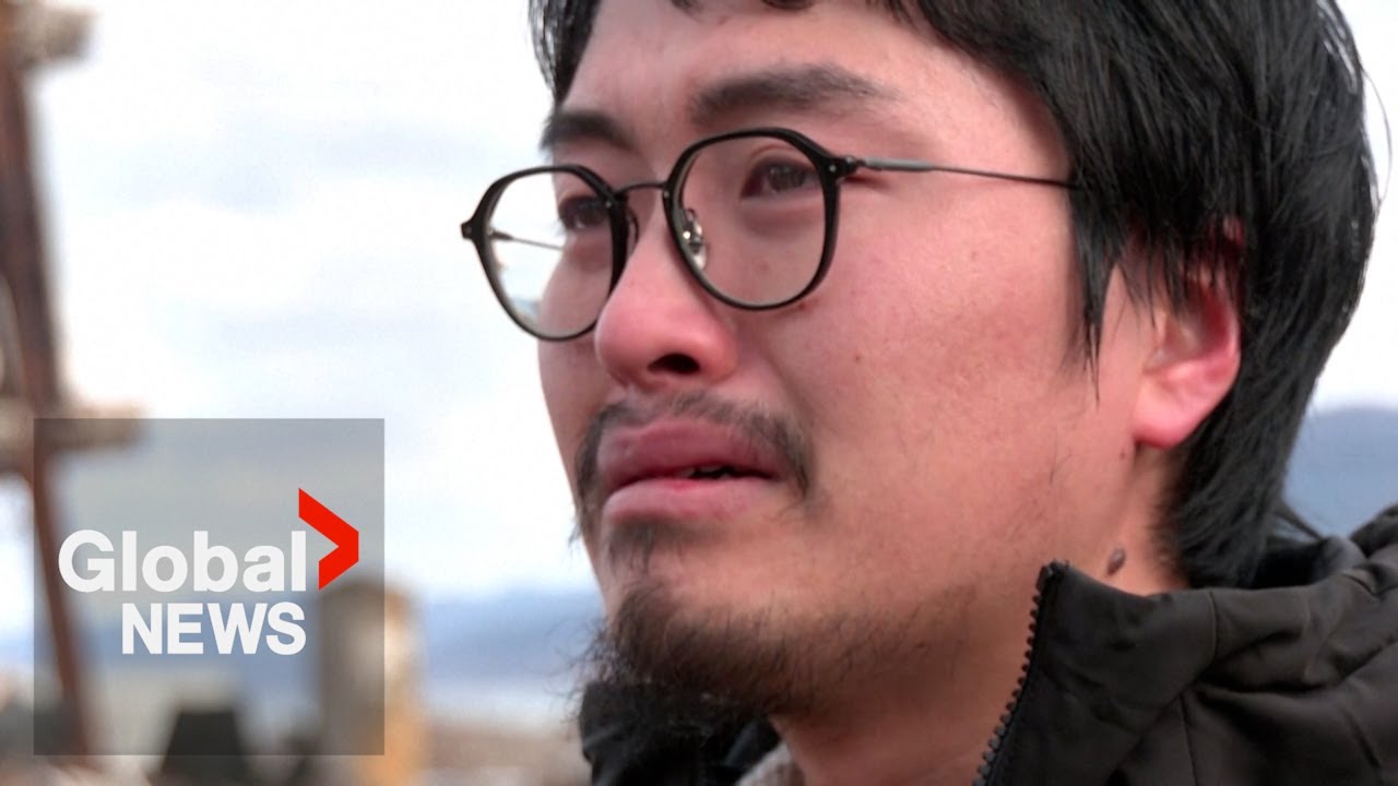 Japan earthquake Heartbroken cat owner searches for lost pets after