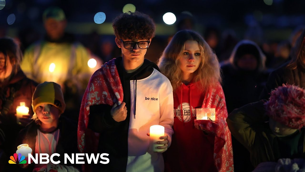 Candlelight vigil held for victims of Iowa school shooting The Global