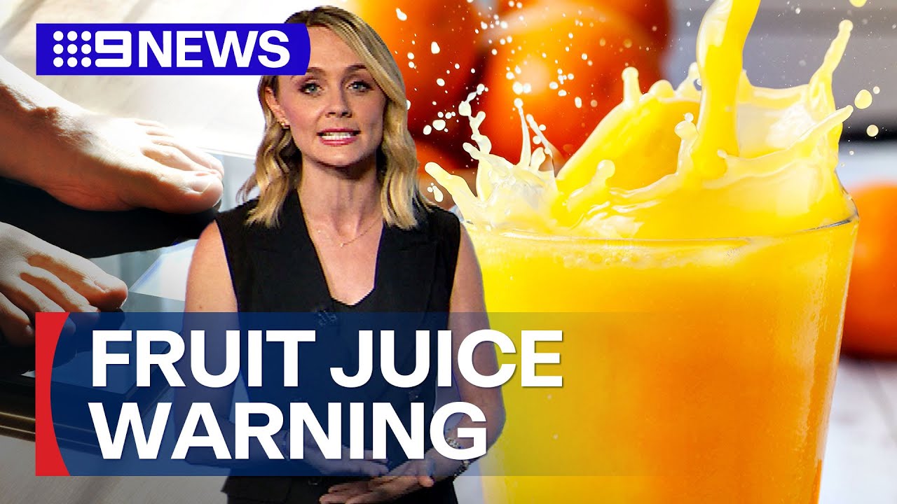 Fruit juice can cause weight gain in children, study finds 9 News