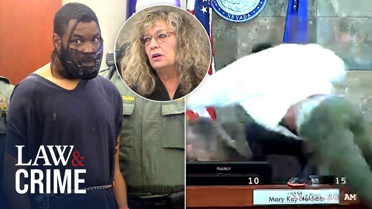 Man Who Attacked Las Vegas Judge Slapped with Attempted Murder Charge ...