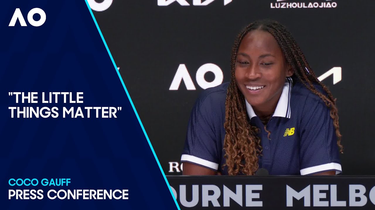 Coco Gauff Press Conference Australian Open 2024 Third Round The