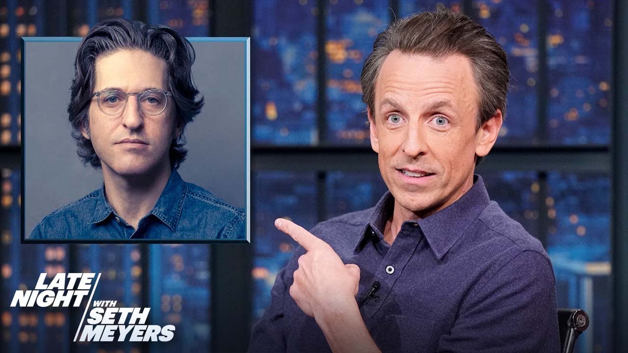 Seth Holds A Surprise Inspection Of His Monologue Writers In January