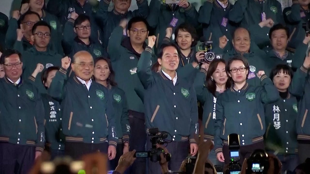 Vice-President William Lai wins Taiwan presidential election - The ...